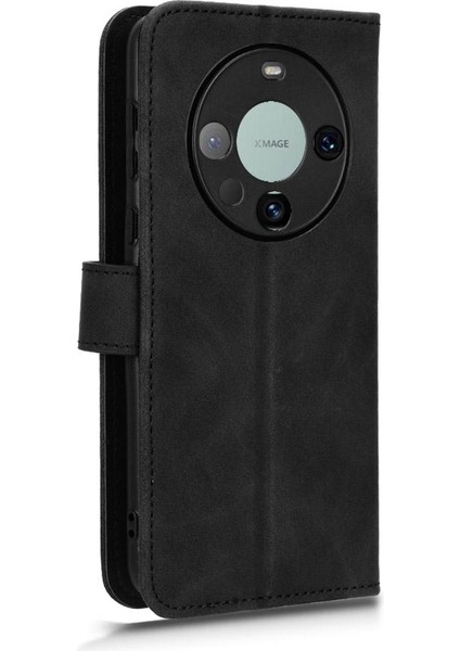 Huawei Mate 60 Pro 5g Için Kılıf Koruyucu Kapak Deri Folio Flip Case (Yurt Dışından)
