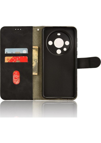 Huawei Mate 60 Pro 5g Için Kılıf Koruyucu Kapak Deri Folio Flip Case (Yurt Dışından)