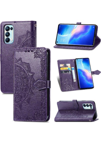 Oppo Oppo 5 Pro Için Basit Iş Darbeye Dayanıklı Zarif Desen (Yurt Dışından)