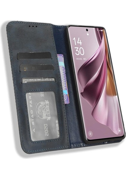 Oppo Oppo 10 Pro 5g Pu Deri Cüzdan Manyetik Kapatma Için Kılıf (Yurt Dışından)