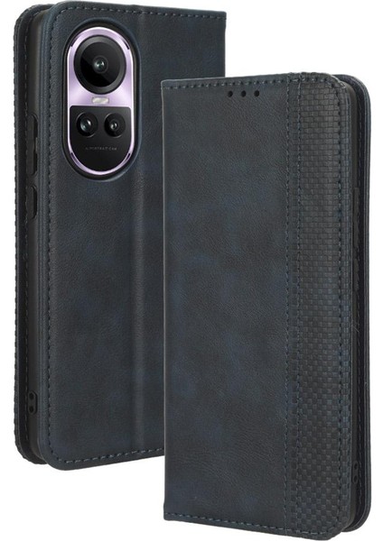 Oppo Oppo 10 Pro 5g Pu Deri Cüzdan Manyetik Kapatma Için Kılıf (Yurt Dışından)