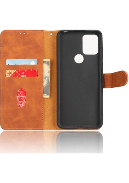 Tcl 305I Koruyucu Kapak Için Kılıf Deri Folio Flip Case Kart Tam (Yurt Dışından)