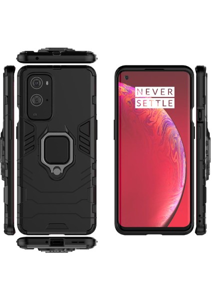 Mellow Mall Oneplus 9 Pro Darbeye Kapak Için Kılıf Kickstand Askeri Damla Koruma (Yurt Dışından)