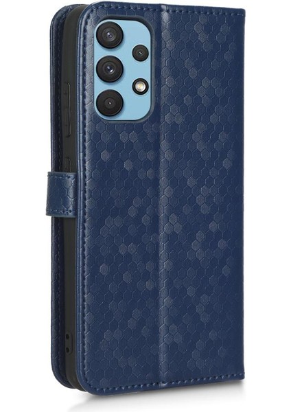 Samsung Galaxy A32 4g Deri Cüzdan Kapak Için Kılıf Geometrik Desen (Yurt Dışından) modelleri