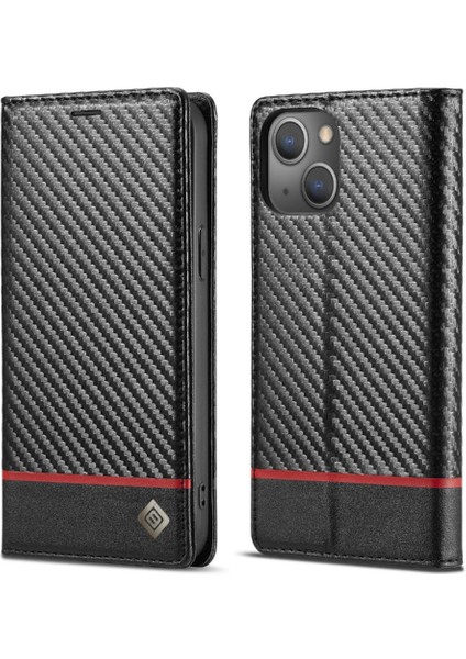 Kart Tutucu Kickstand Deri Folio Flip Case ile iphone 13 Için Kılıf (Yurt Dışından)