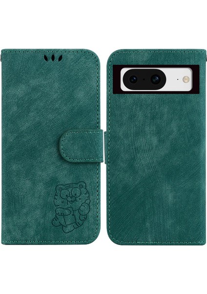 Google Piksel 8 Için Kılıf Cüzdan Kılıf Kart Cep Tutucu Kapak Flip Folio (Yurt Dışından)