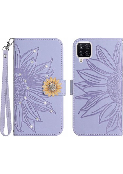 Samsung Galaxy Case Telefon Kılıfı Için Kılıf Darbeye Tpu Kabuk Pu Deri (Yurt Dışından)