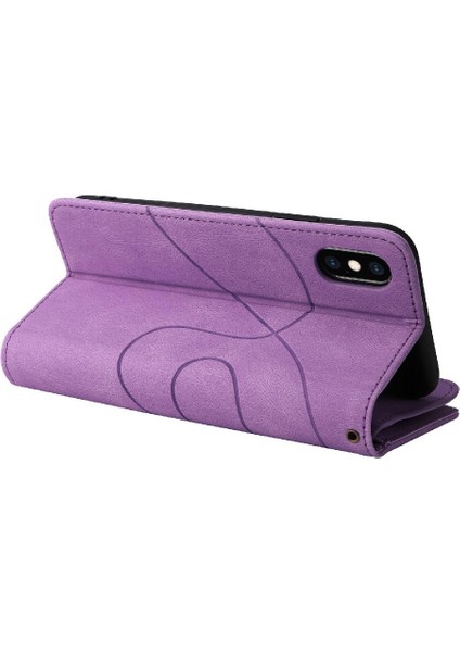 Kart Yuvası Standı Kickstand Koruyucu Iki Renkli IPhone X/xs Için Kılıf (Yurt Dışından)