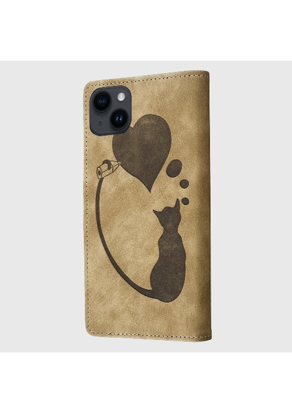 IPhone 14 Için Kılıf Artı Cüzdan Durumda Kart Cep Flip Folio Tutucu Kapak (Yurt Dışından)