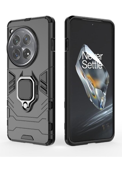 Oneplus 12 5g Için Kılıf 360 &deg; Dönen Halka Darbeye Kapak Kickstand Damla (Yurt Dışından)