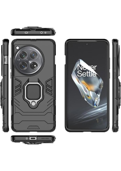 Oneplus 12 5g Için Kılıf 360 &deg; Dönen Halka Darbeye Kapak Kickstand Damla (Yurt Dışından) fırsatları