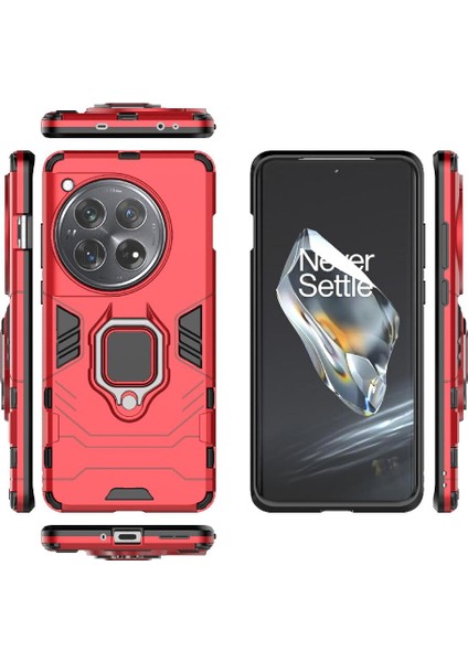 Oneplus 12 5g Için Kılıf 360 &deg; Dönen Halka Darbeye Kapak Kickstand Damla (Yurt Dışından) fiyatları