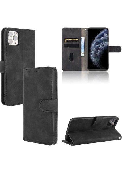 Iphone 11 Için Kılıf Pro Max Koruyucu Kapak Deri Folio Flip Case ile (Yurt Dışından)