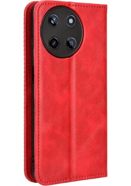 Realme 11 4g Cüzdan Pu Deri Manyetik Kapatma Için Kılıf (Yurt Dışından)