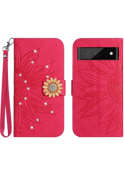 Google Piksel 7 Pro Telefon Kapak Için Kılıf Darbeye Tpu Kabuk Çevirme Cüzdan (Yurt Dışından)