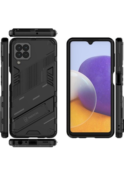 Samsung Galaxy A22 4g Kickstand Koruyucu Kapak Sağlam Askeri Için Kılıf (Yurt Dışından) indirimleri