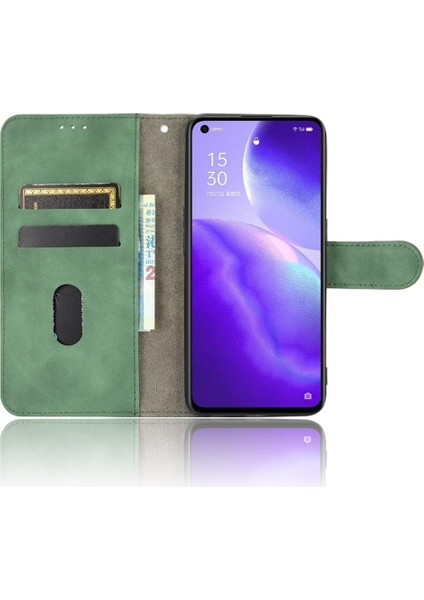 Oppo Reno5 Pro 5g Deri Için Kılıf Folio Flip Case Koruyucu Kapak (Yurt Dışından) indirimleri