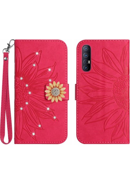 Oppo Bulmak Için Kılıf X2 Neo Telefon Kılıfı Kart Tutucu Pu Deri Flip Kapak Tpu (Yurt Dışından)