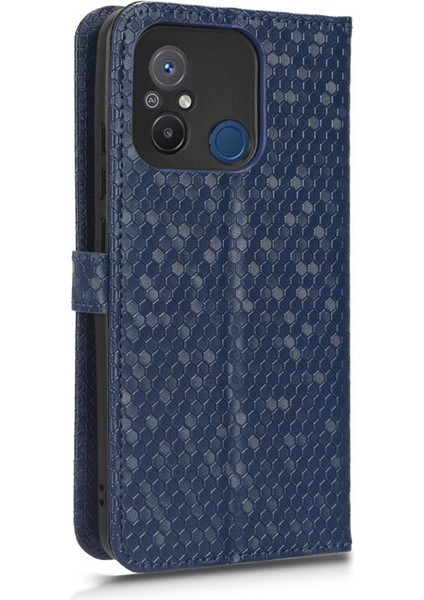 Xiaomi Redmi Için 11A 4g Geometrik Desen Manyetik Toka Deri (Yurt Dışından) fiyatları