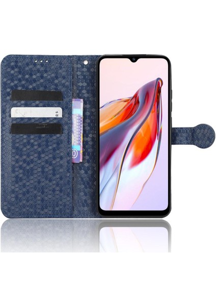 Xiaomi Redmi Için 11A 4g Geometrik Desen Manyetik Toka Deri (Yurt Dışından) fırsatları
