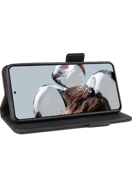 Xiaomi 12T 5g Için Kılıf Deri Folio Flip Case Koruyucu Kapak Tam (Yurt Dışından) modelleri