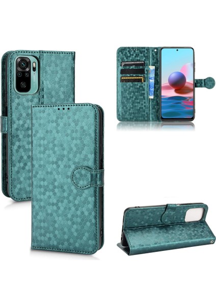 Xiaomi Redmi Için Not 10 4g Deri Cüzdan Kapak Geometrik Desen (Yurt Dışından) fırsatları