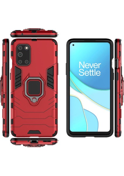 Oneplus 8t Kickstand Için Kılıf 360 &deg; Dönen Halka Askeri Damla Koruma (Yurt Dışından) fırsatları