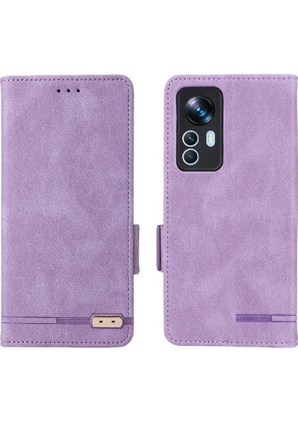 Xiaomi 12T 5g Için Kılıf Deri Folio Flip Case Koruyucu Kapak Tam (Yurt Dışından)