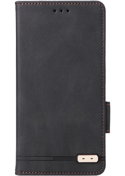 Kart Tutucu ile iphone Xs Max Için Kılıf Kickstand Deri Folio Flip Case (Yurt Dışından)