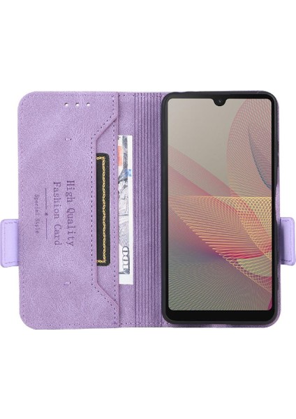 Kart Tutucu Kickstand Tam Koruma ile Sony Xperia Ace Iii Için Kılıf (Yurt Dışından) indirimleri