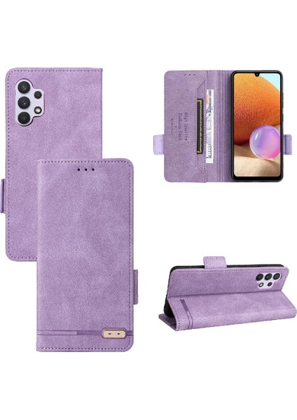 Samsung Galaxy A32 4g Için Kılıf Koruyucu Kapak Tam Koruma Deri (Yurt Dışından)