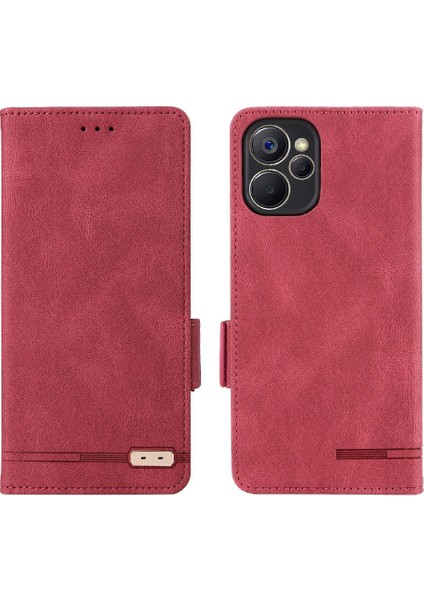 Kart Tutucu Kickstand ile Oppo REALME9I 5g Tam Koruma Için Kılıf (Yurt Dışından)