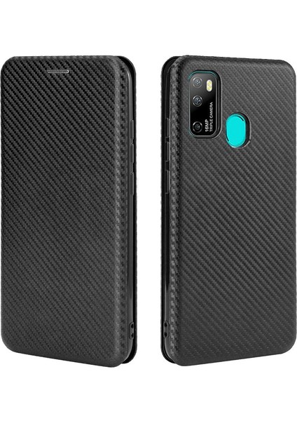 Kart ile Ulefone Not 9p Manyetik Karbon Fiber Tam Koruma Için Kılıf (Yurt Dışından)