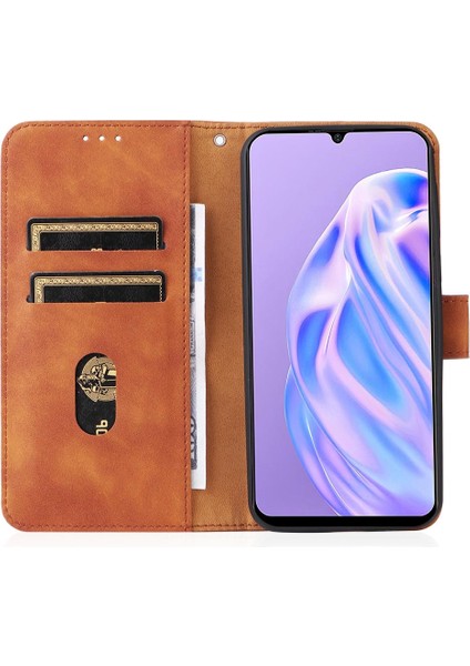 Ulefone Note6 Deri Folio Flip Case Kart Ekleme Koruyucu Için Kılıf (Yurt Dışından)