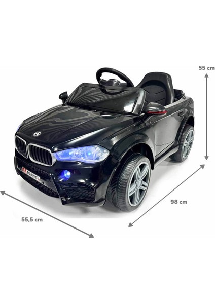 Akar Oyuncak Blade Uzaktan Kumandalı Siyah Akülü Araba 12V