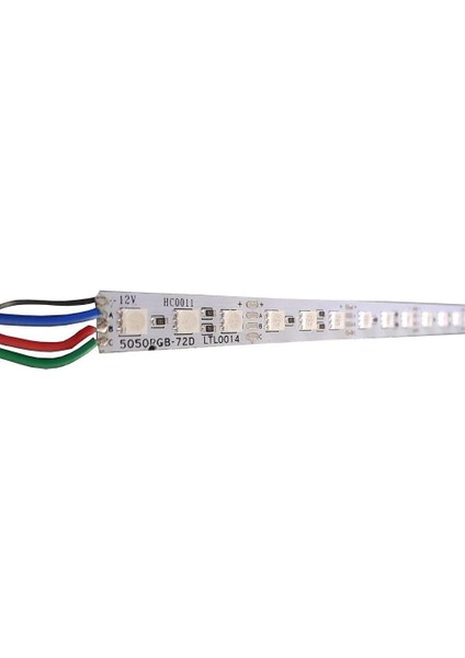 Alüminyum Kasalı 5730 Ledli Çubuk LED Bar Beyaz 6000-6500K-Opak Cam