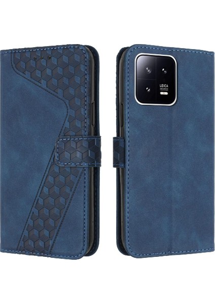 Telefon Kılıfı Için Xiaomi 13 Pro Kickstand Manyetik Kapak Folio Cüzdan Kart (Yurt Dışından)