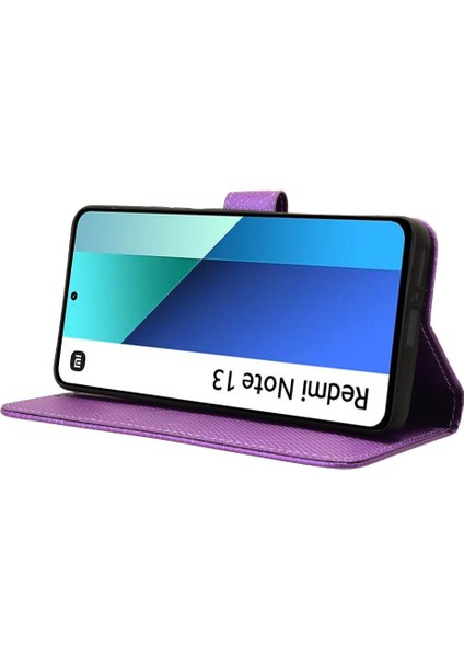 Xiaomi Redmi Için Not 13 Pro 4g Kart Tutucu Kapak Manyetik Cüzdan (Yurt Dışından)
