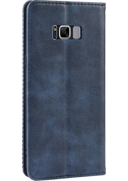 Samsung Galaxy S8 Artı Pu Deri Cüzdan Manyetik Kapatma (Yurt Dışından)