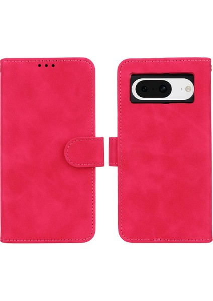 Kart Tutucu Kickstand Koruyucu Kapak Flip ile Google Pixel 8 Için Kılıf (Yurt Dışından)