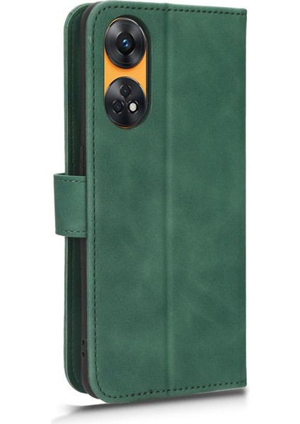 Oppo RENO8T 4g Deri Için Kılıf Kart Tutucu Kapak ile Folio Flip Case (Yurt Dışından)