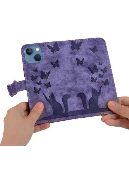IPhone 13 Mini Flip Folio Kart Cep Tutucu Kapak Cüzdan Kılıf (Yurt Dışından)
