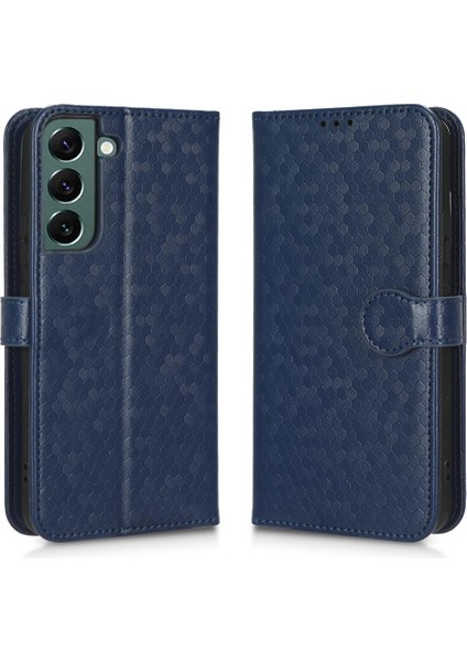 Samsung Galaxy S22 Artı 5g Için Geometrik Desen Deri Cüzdan Kapak (Yurt Dışından)