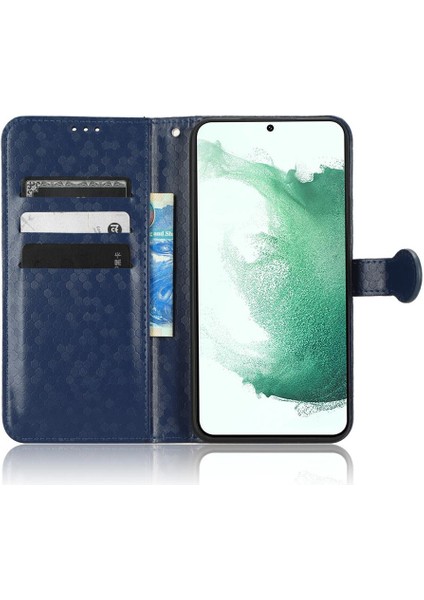 Samsung Galaxy S22 Artı 5g Için Geometrik Desen Deri Cüzdan Kapak (Yurt Dışından)