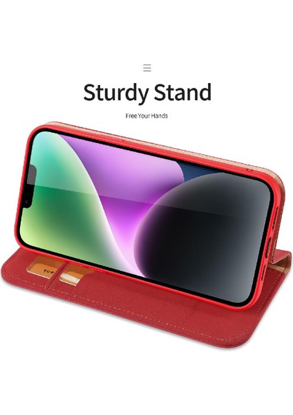 Dux Duduiphone 14 Için Kılıf Kapak Manyetik Kapatma Flip Case Deri Kılıf (Yurt Dışından) indirimleri