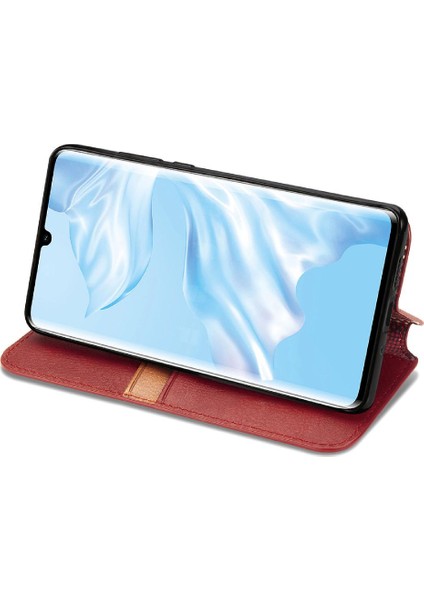 Huawei P30 Pro Cüzdan Fonksiyonu Için Kılıf Moda Tasarımı Zarif Iş (Yurt Dışından)
