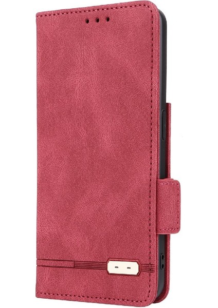 Oppo Oppo 8t 4g Deri Için Kılıf Folio Flip Case ile Tam Koruma (Yurt Dışından)