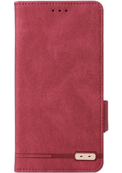 Oppo Oppo 8t 4g Deri Için Kılıf Folio Flip Case ile Tam Koruma (Yurt Dışından)