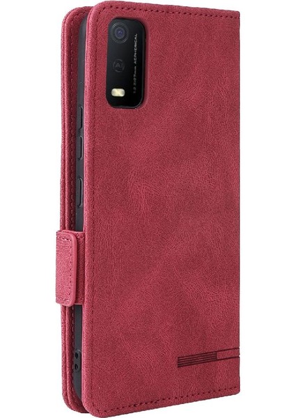 Vivo Y3S 2021 Kart Ekleme Deri Için Kılıf Folio Flip Case Koruyucu (Yurt Dışından) indirimleri