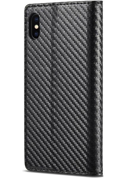 Kart Tutucu Kickstand ile IPhone Xr Deri Folio Flip Case Için Kılıf (Yurt Dışından) indirimleri
